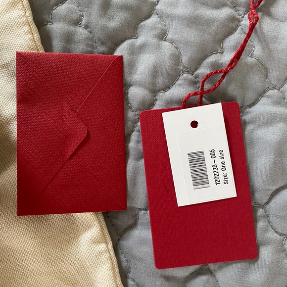 Valentino Vsling bag small, tan color used once. Stickers still intact. - Picture 11 of 14